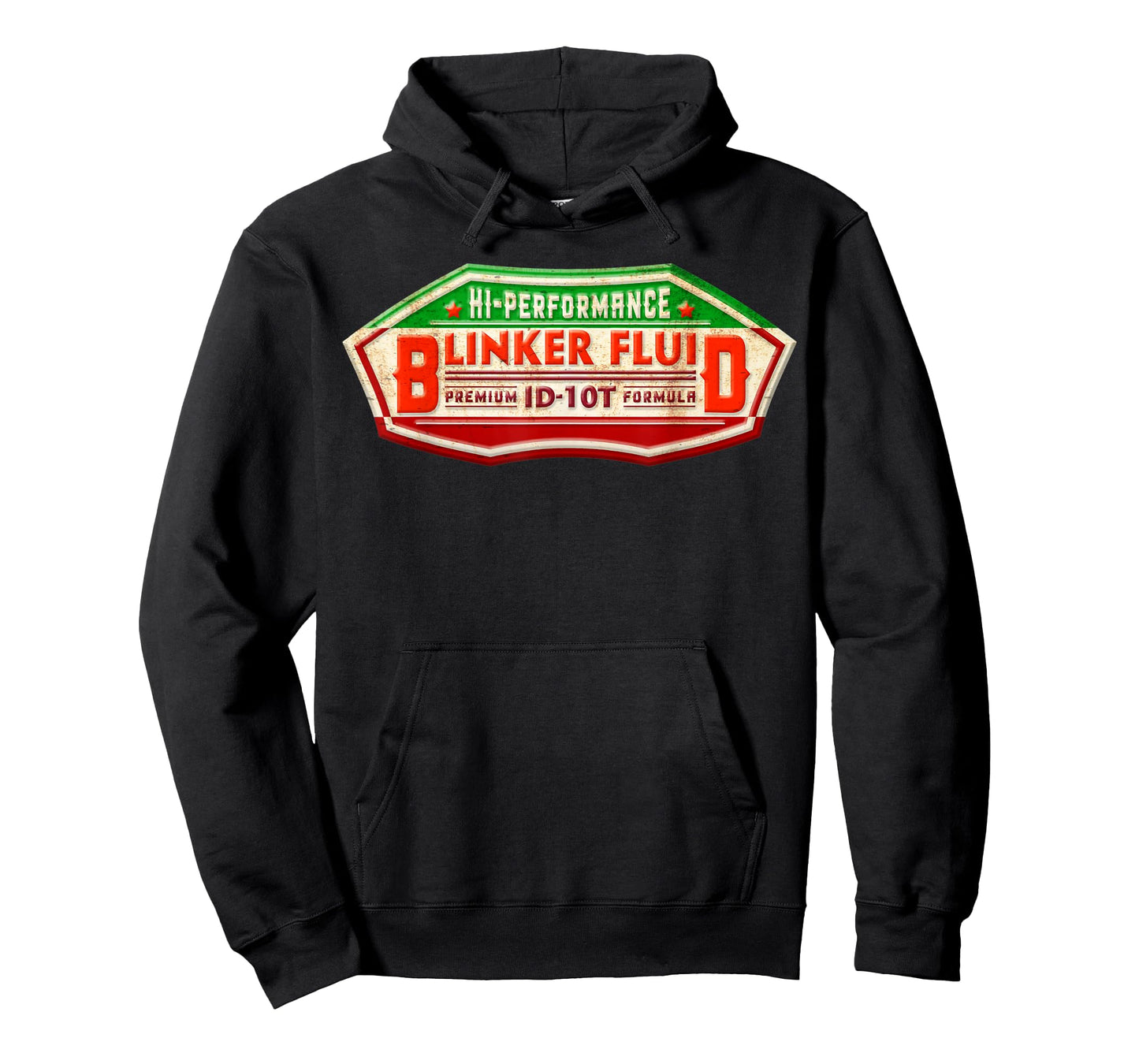 "BLINKER FLUID" Idiot Formula Gag Gift T-shirt for Mechanics