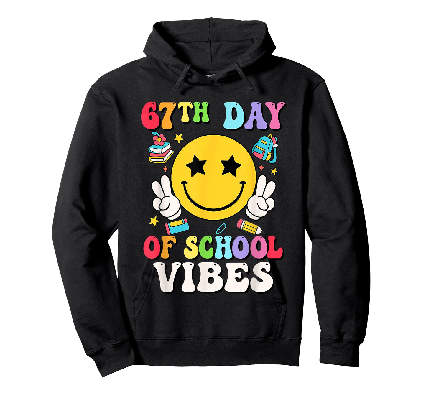 67th Days of School Vibes Teacher Student Six Seven T-Shirt