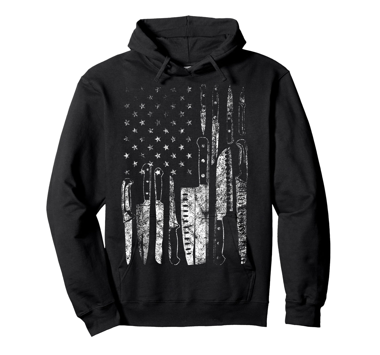 American Flag Chef Knife Set Collector T-Shirt
