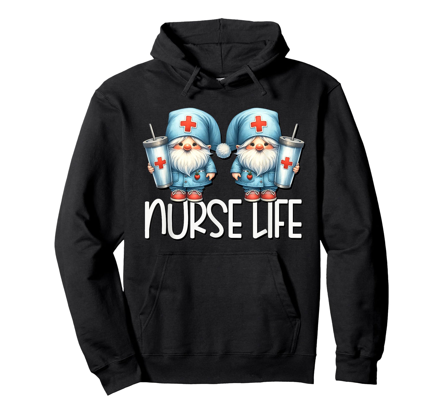 Coffee Nurse Life Needs Coffee Gnome Graphic For Nurses T-Shirt