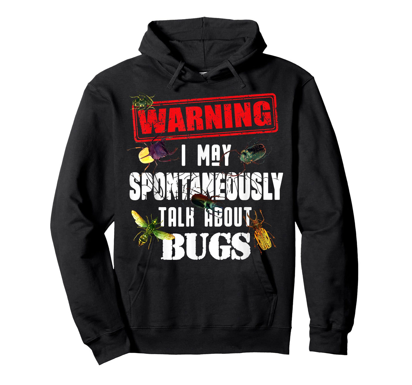 Cool Warning Talk About Bugs Funny Insect Collector Boy Gift T-Shirt