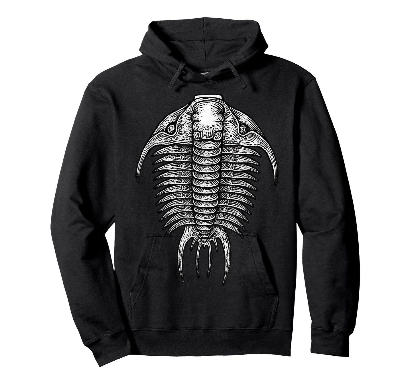 Trilobite Fossil Ancient Arthropod Dorsal View Paleontology T-Shirt