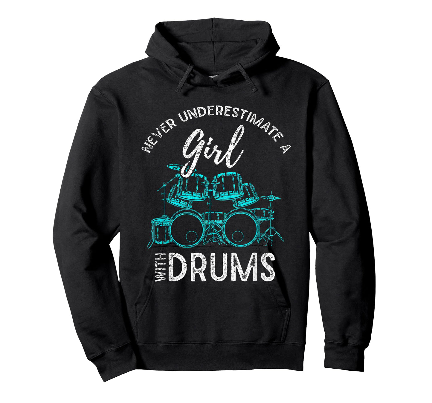 Drumset Percussion Drummer Women Girls Kids Gift Drums T-Shirt