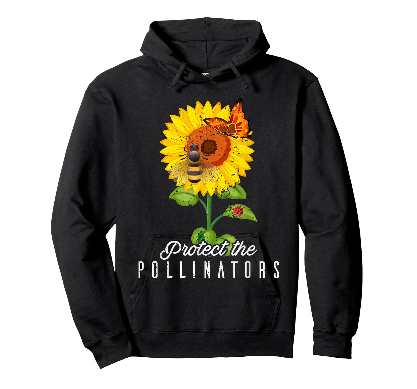 Cool Protect Pollinators Save the bees Sunflower T- shirt T-Shirt