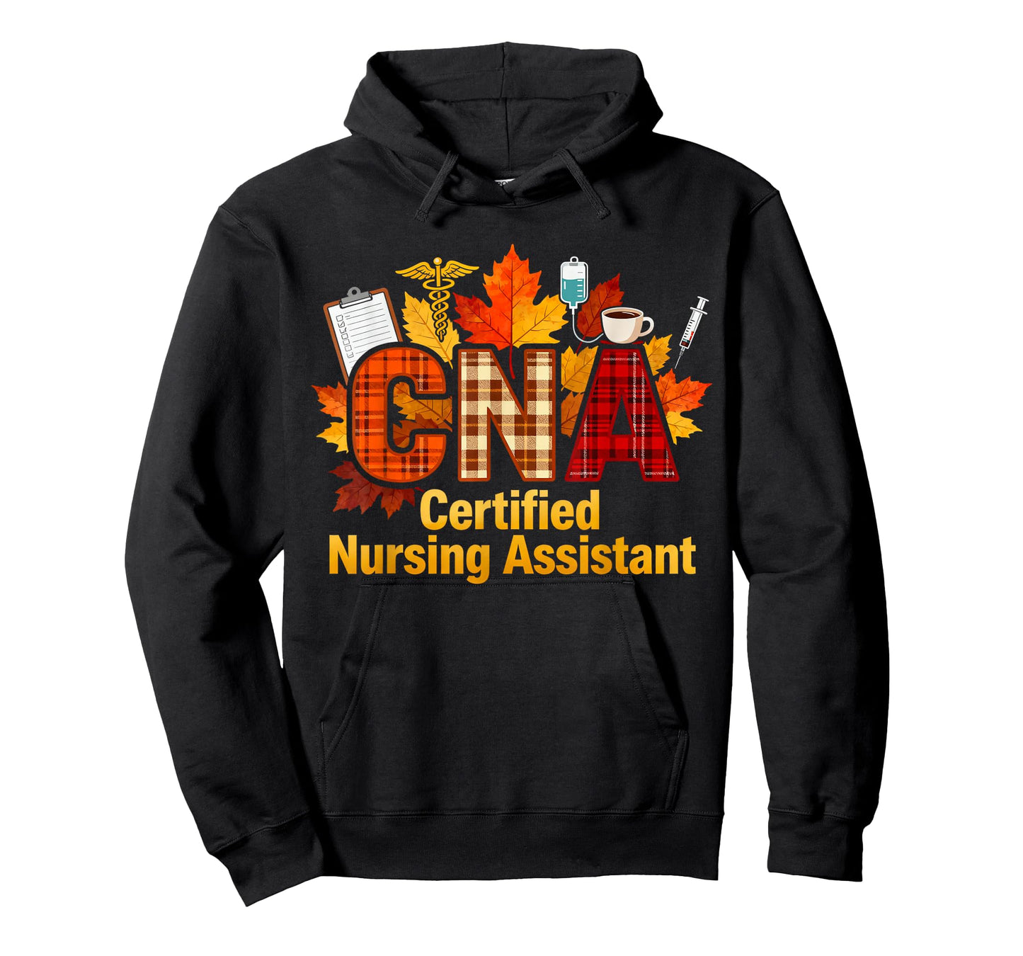 CNA Certified Nursing Assistant Fall Thanksgiving Nurse T-Shirt