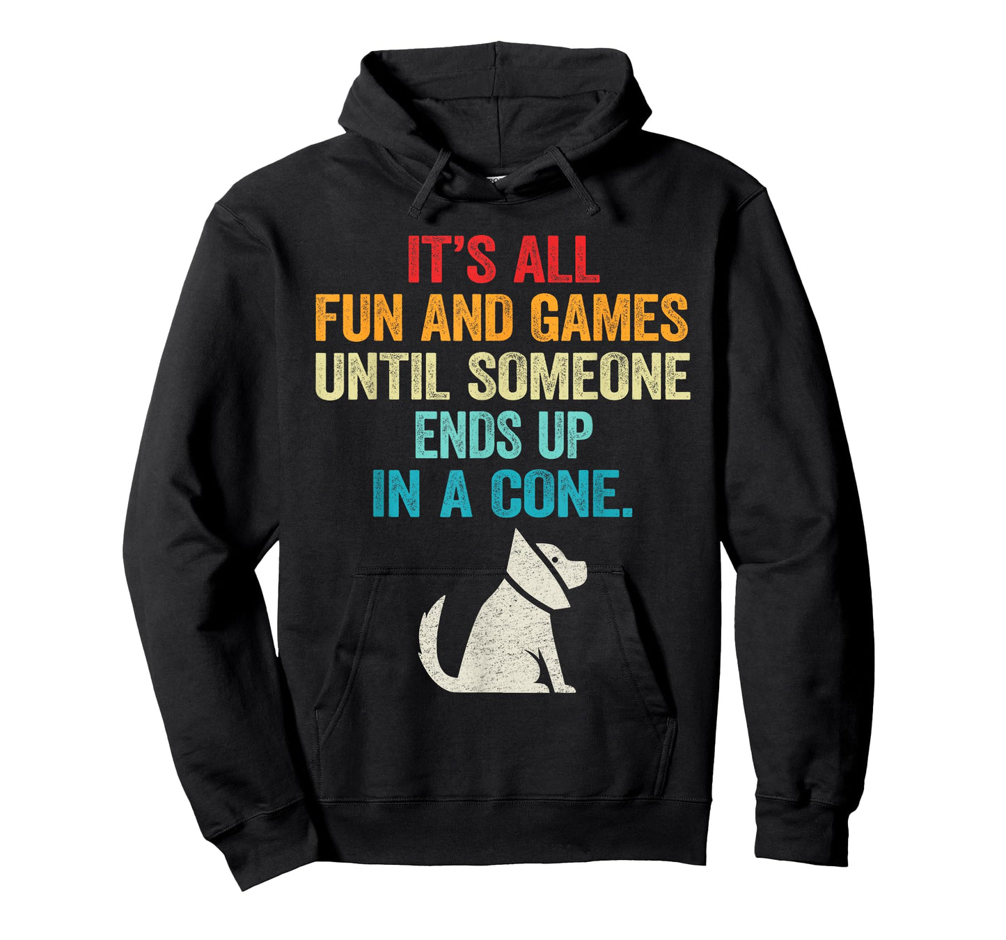 Funny It's Fun and Games Until Someone Ends Up in A Cone T-Shirt