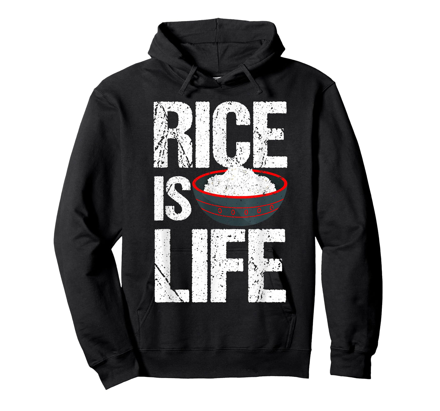 Cool Rice Is Life Art Men Women Asian Filipino Japanese Food T-Shirt