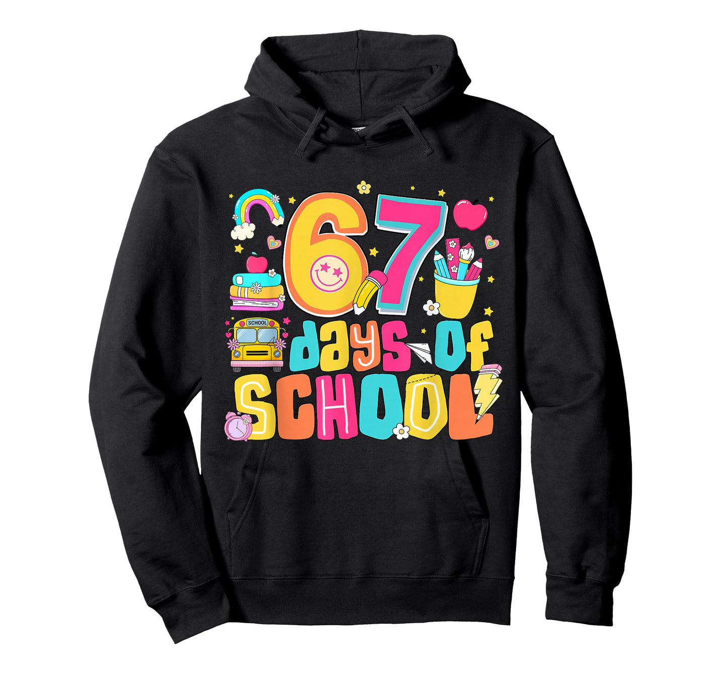 67th Day of School Shirt 67 Days Smarter Teacher Boys Girls T-Shirt