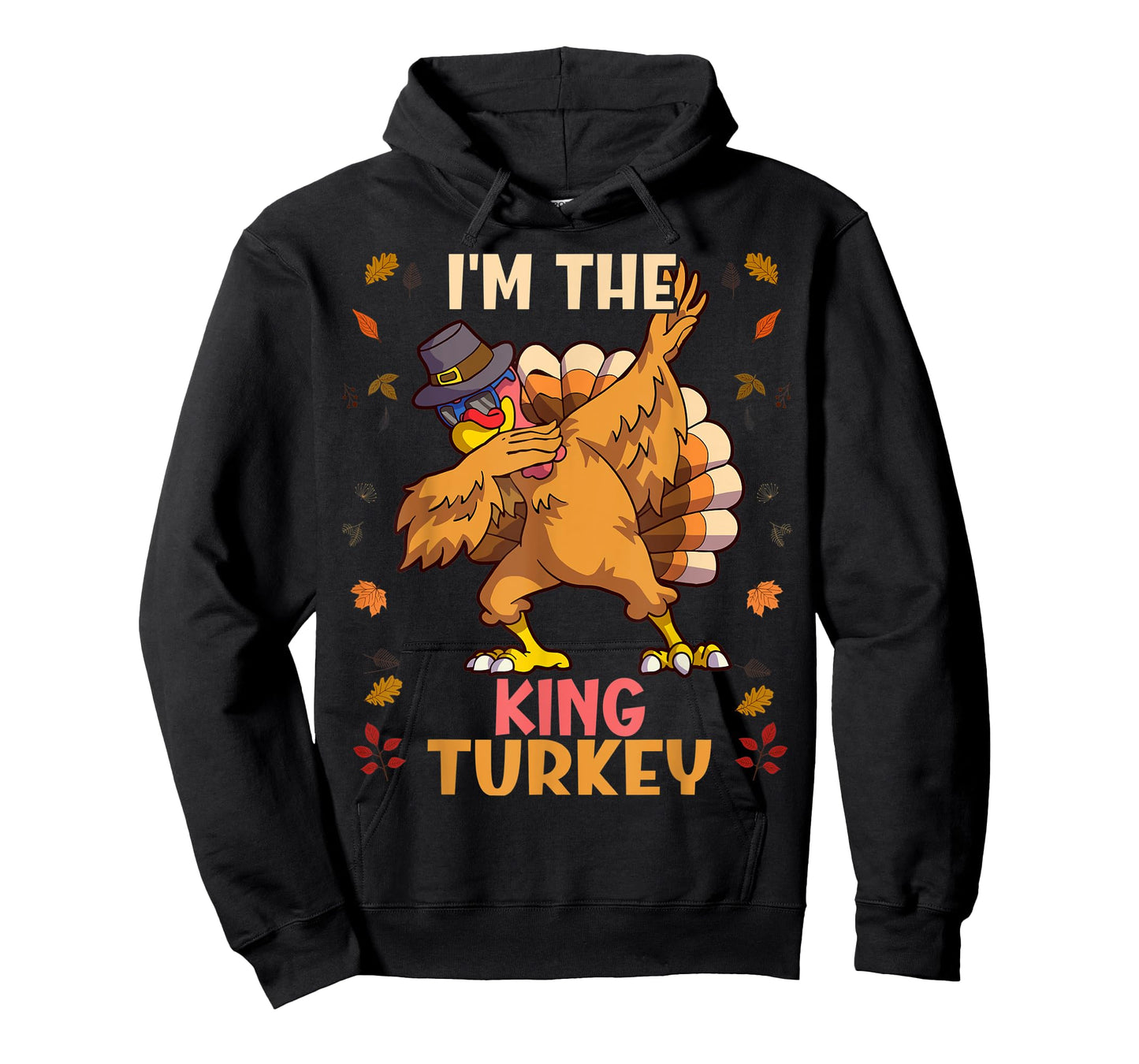 Thanksgiving Family Matching I'm The King Turkey Funny T-Shirt