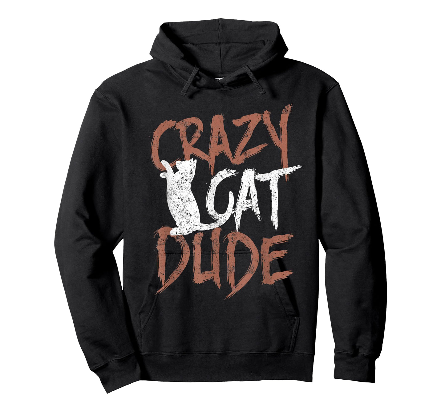 Crazy Cat Dude Gift Shirt Funny Cat Daddy Cat Lover T-Shirt
