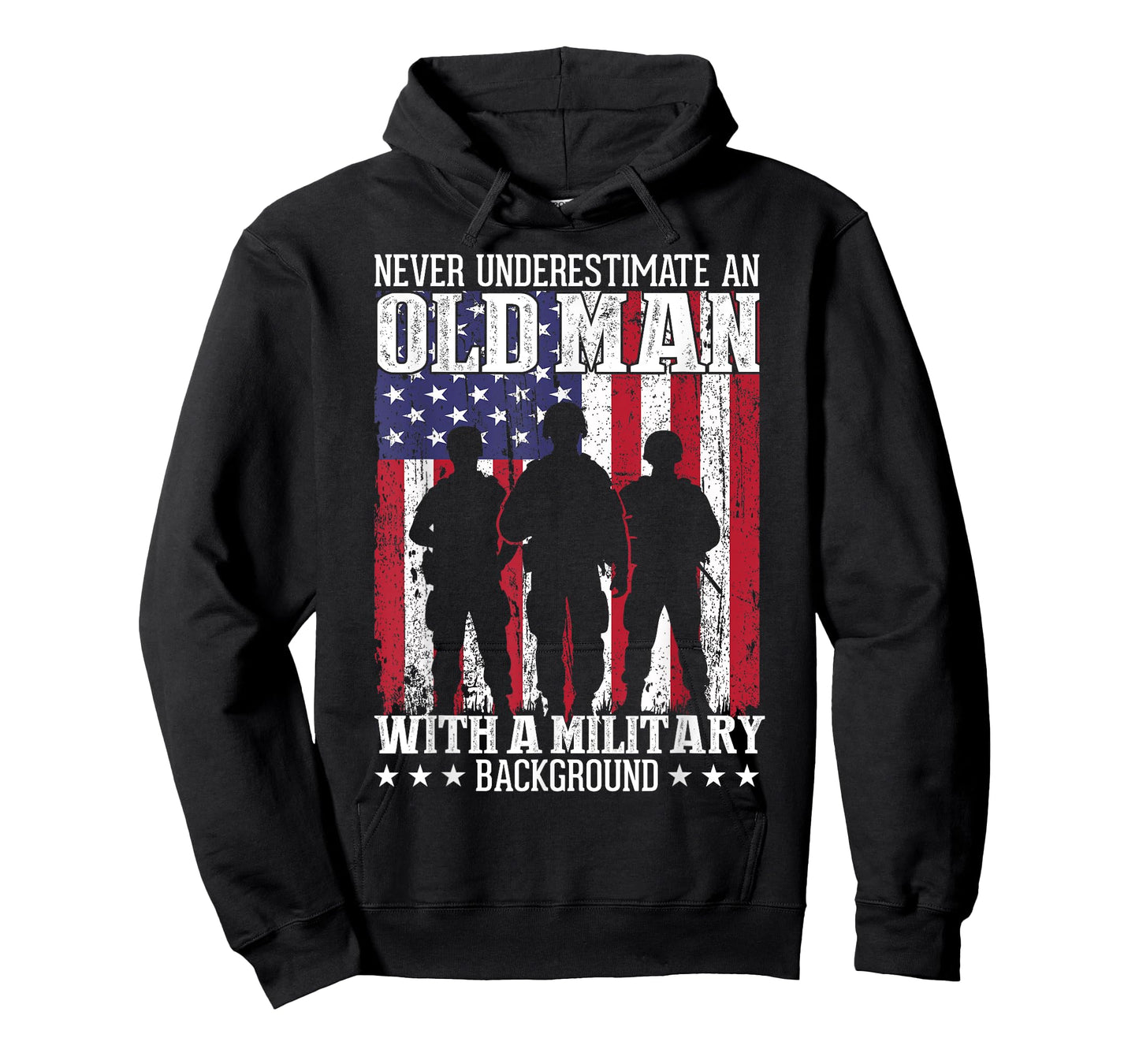 Veteran Old Man USA Veterans Day US Army America Veteran T-Shirt
