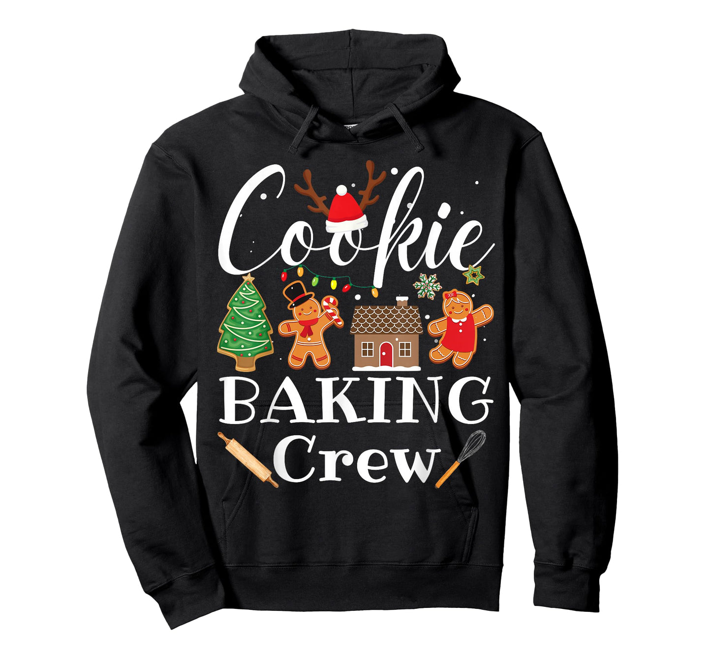 Christmas Cookie Baking Crew Family Baking Team Funny Cookie T-Shirt