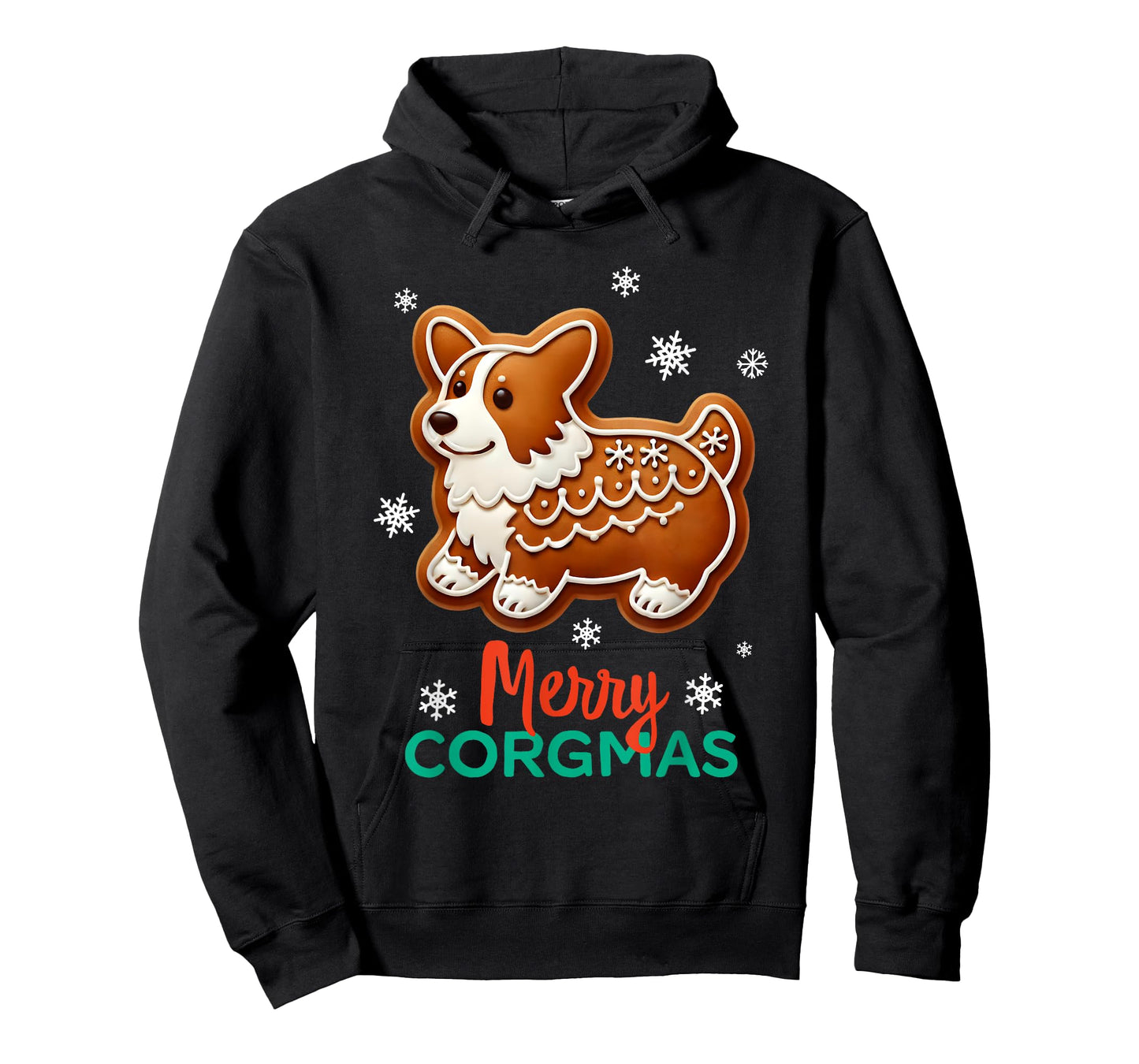 Corgi Christmas Gingerbread Xmas Dog Lover Merry Corgmas T-Shirt