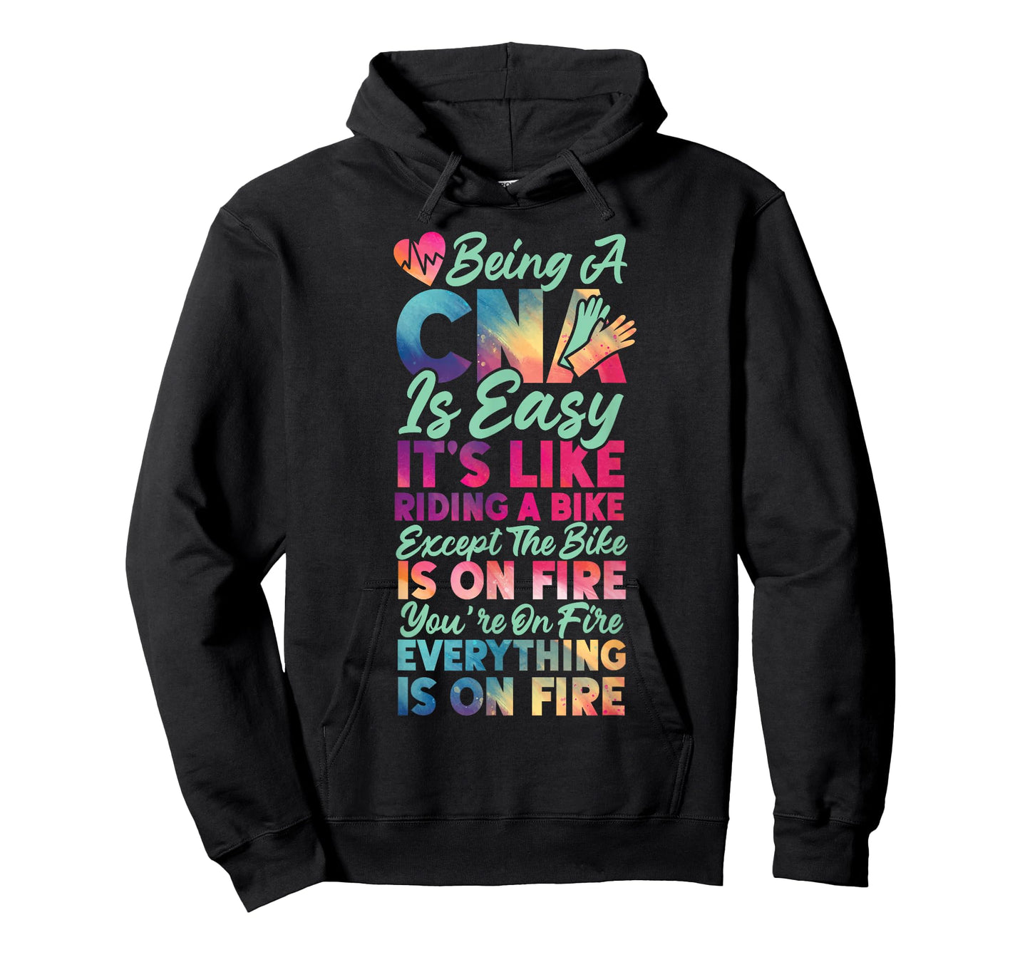 CNA Nurse Certified Nursing Assistant Being A Cna Is Easy T-Shirt