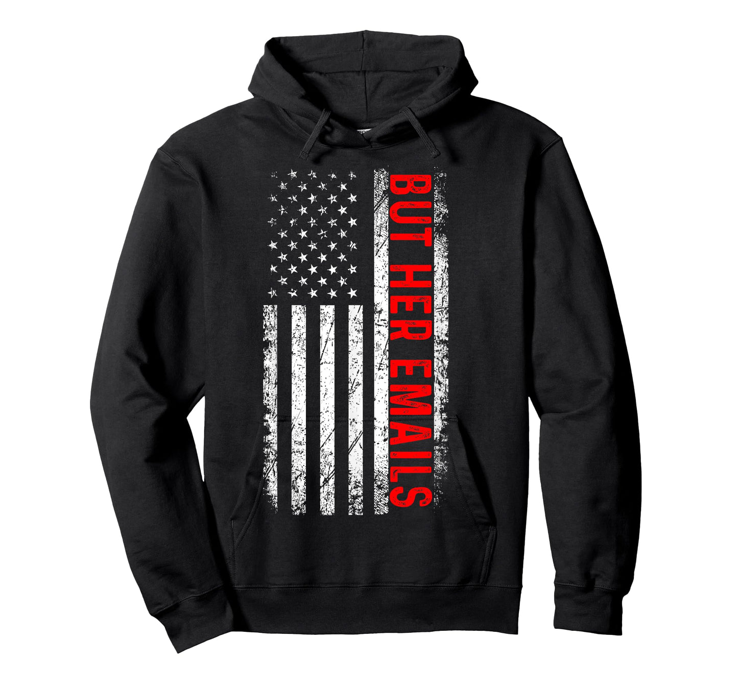 But Her Emails Shirt Retro Vintage USA Flag But Her Emails Women Men T-Shirt
