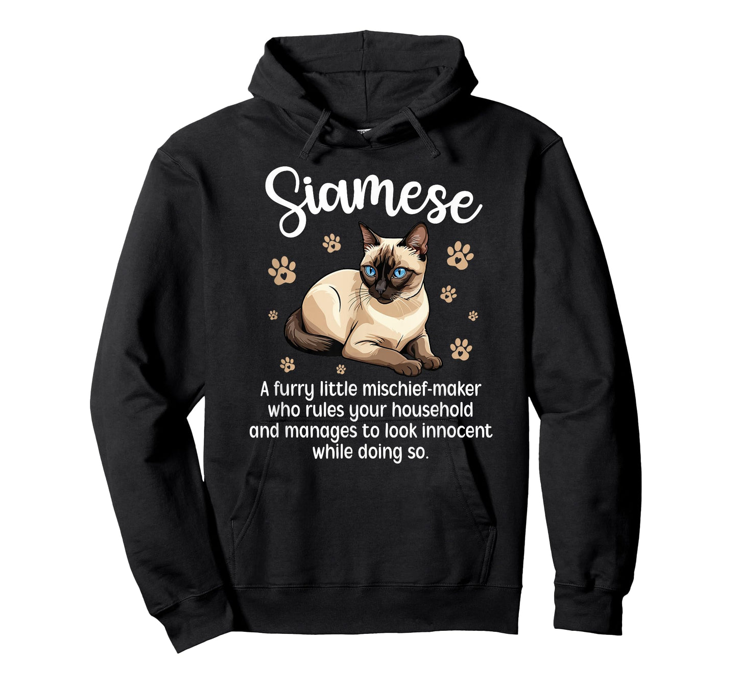 Siamese Cat Definition Siamese Owner Siamese Cat Lover T-Shirt
