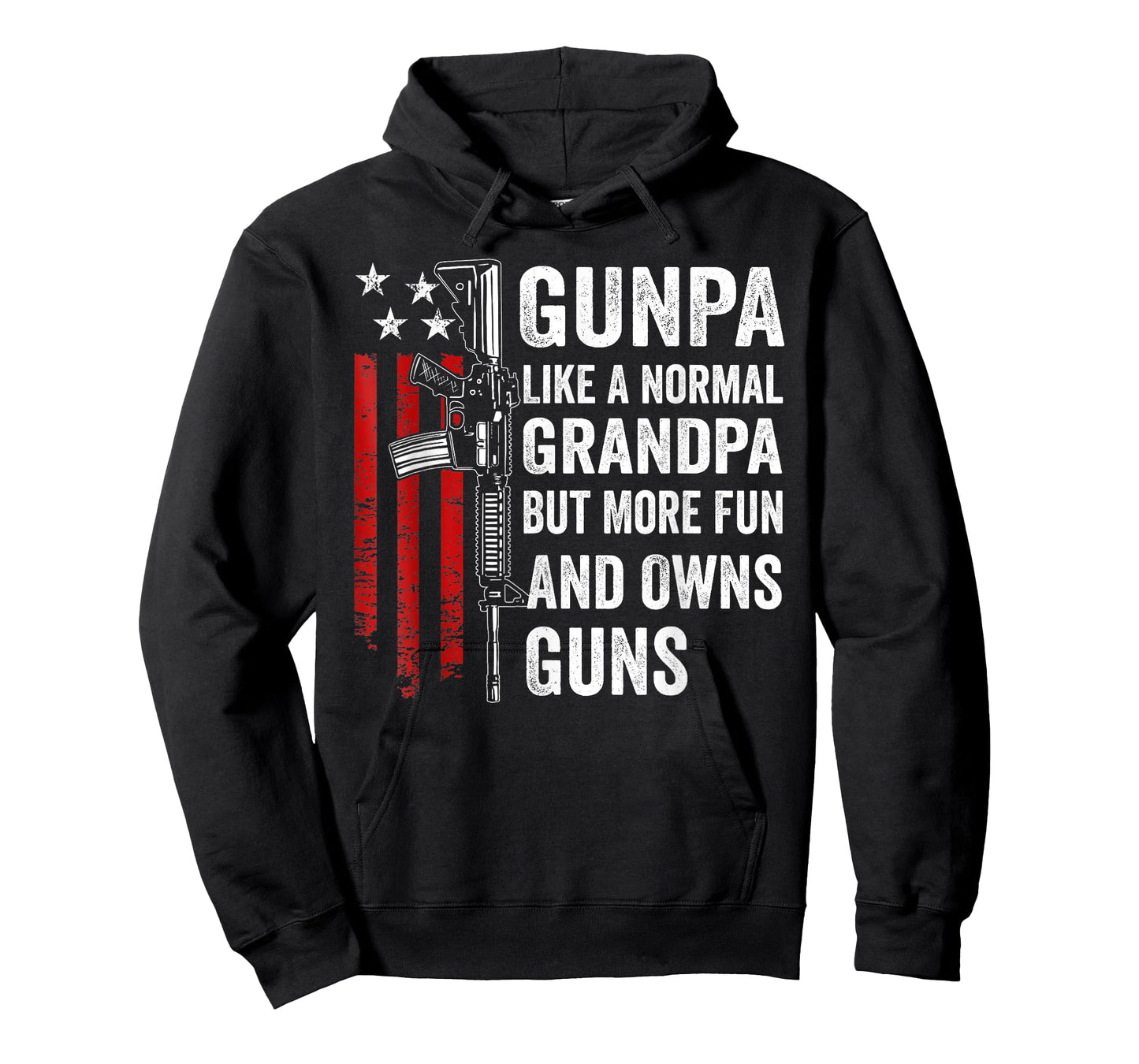 Gunpa Like A Normal Grandpa But More Fun and Owns Guns T-Shirt