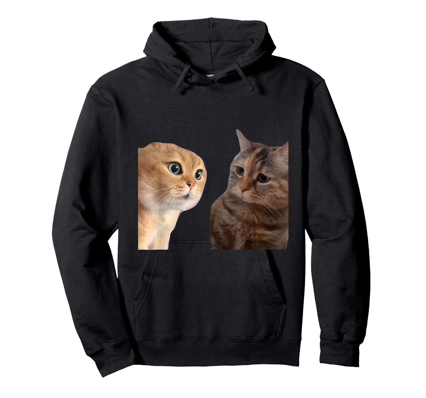 Two Cats Talking Meme T-Shirt