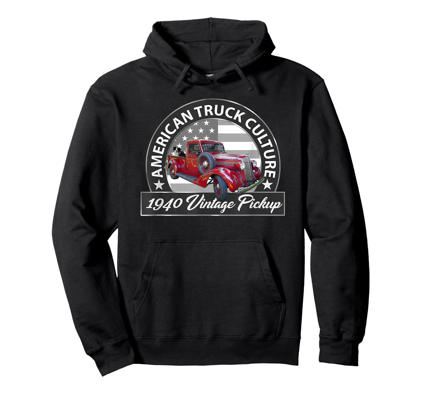 1940 VINTAGE RED PICKUP TRUCK, VINTAGE PRE-WAR ERA, CAR GUYS T-Shirt