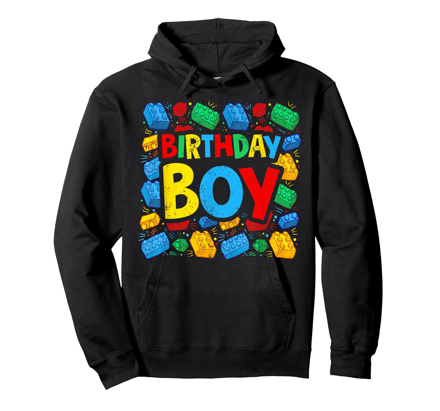 Birthday Boy Brick Builder Funny Blocks Master Builder T-Shirt