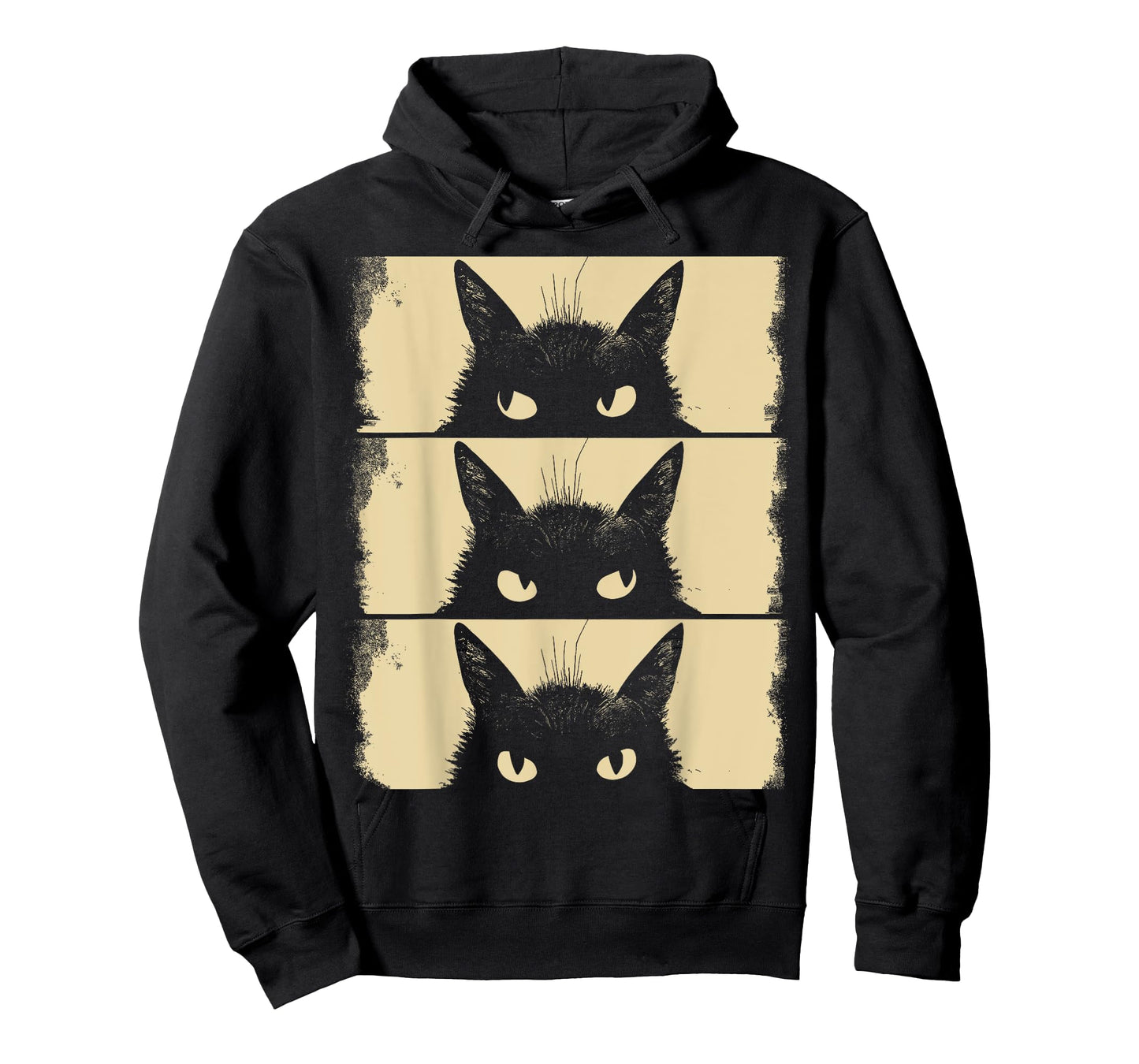 Cat Lover, Grumpy Black Kitten, Cat Mom, Cat Dad T-Shirt
