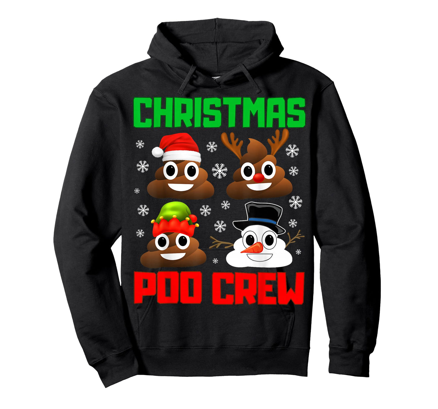 Christmas Poop Crew Funny Xmas Pajama T-Shirt