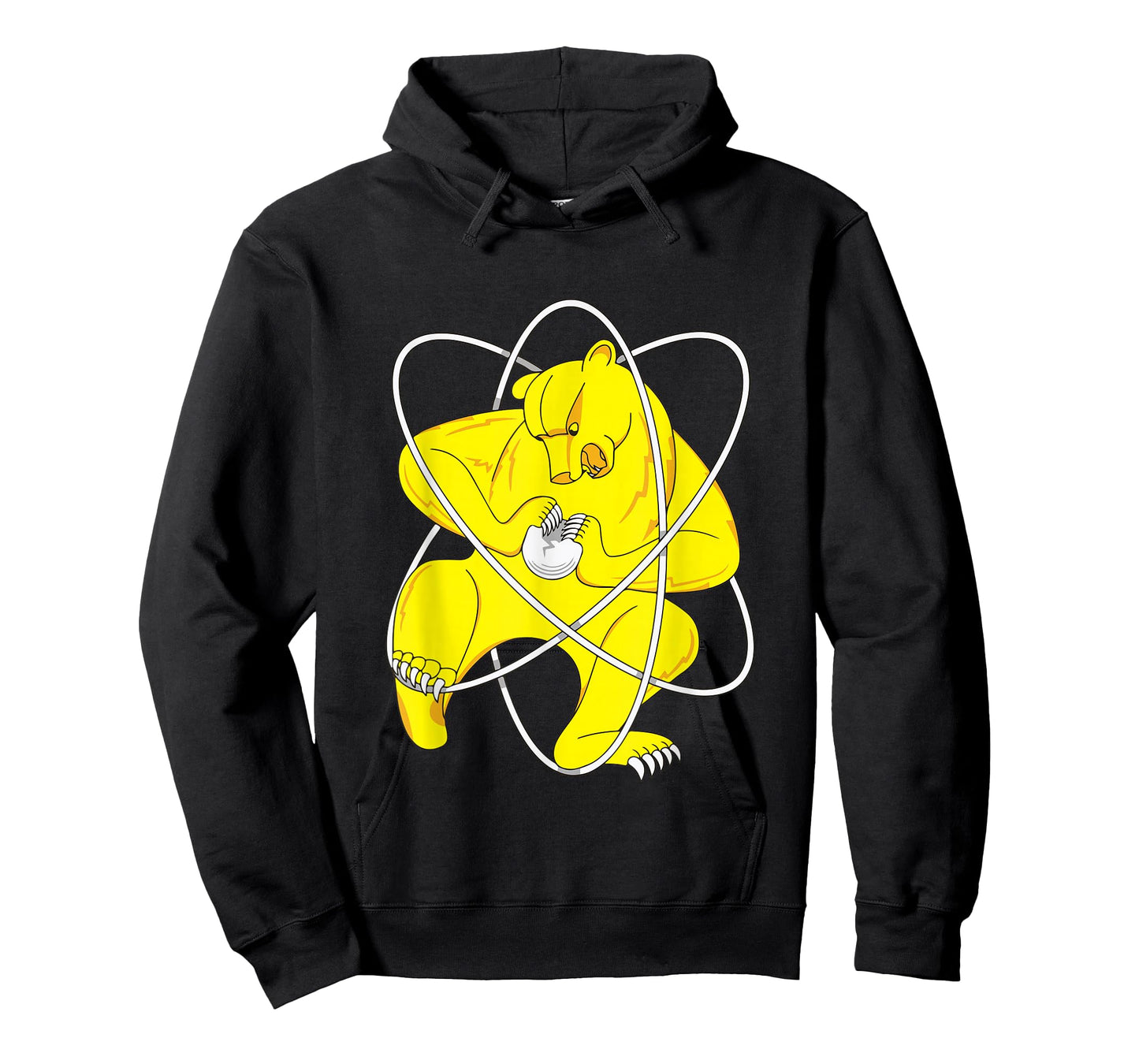 Zheleznogorsk Bear Splitting Atom T-Shirt | Russian Flag T-Shirt