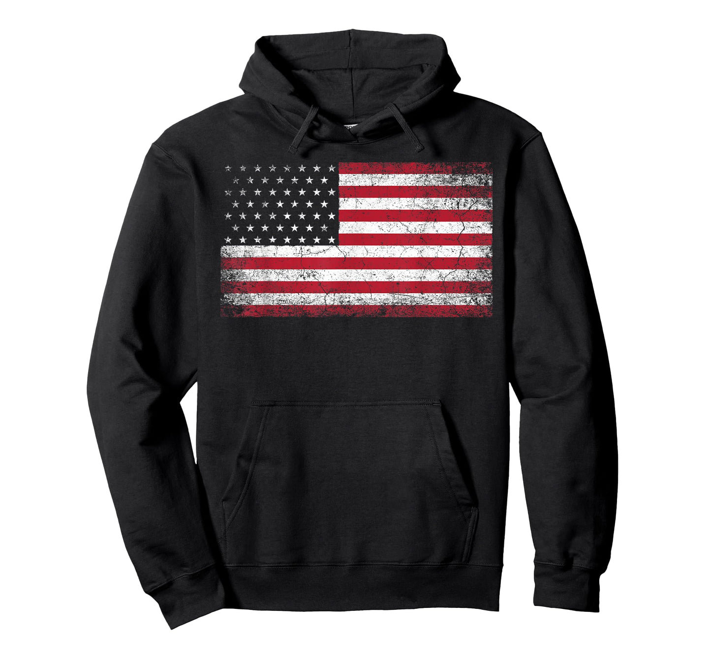 4th of July American Flag Vintage Country T-Shirt Small