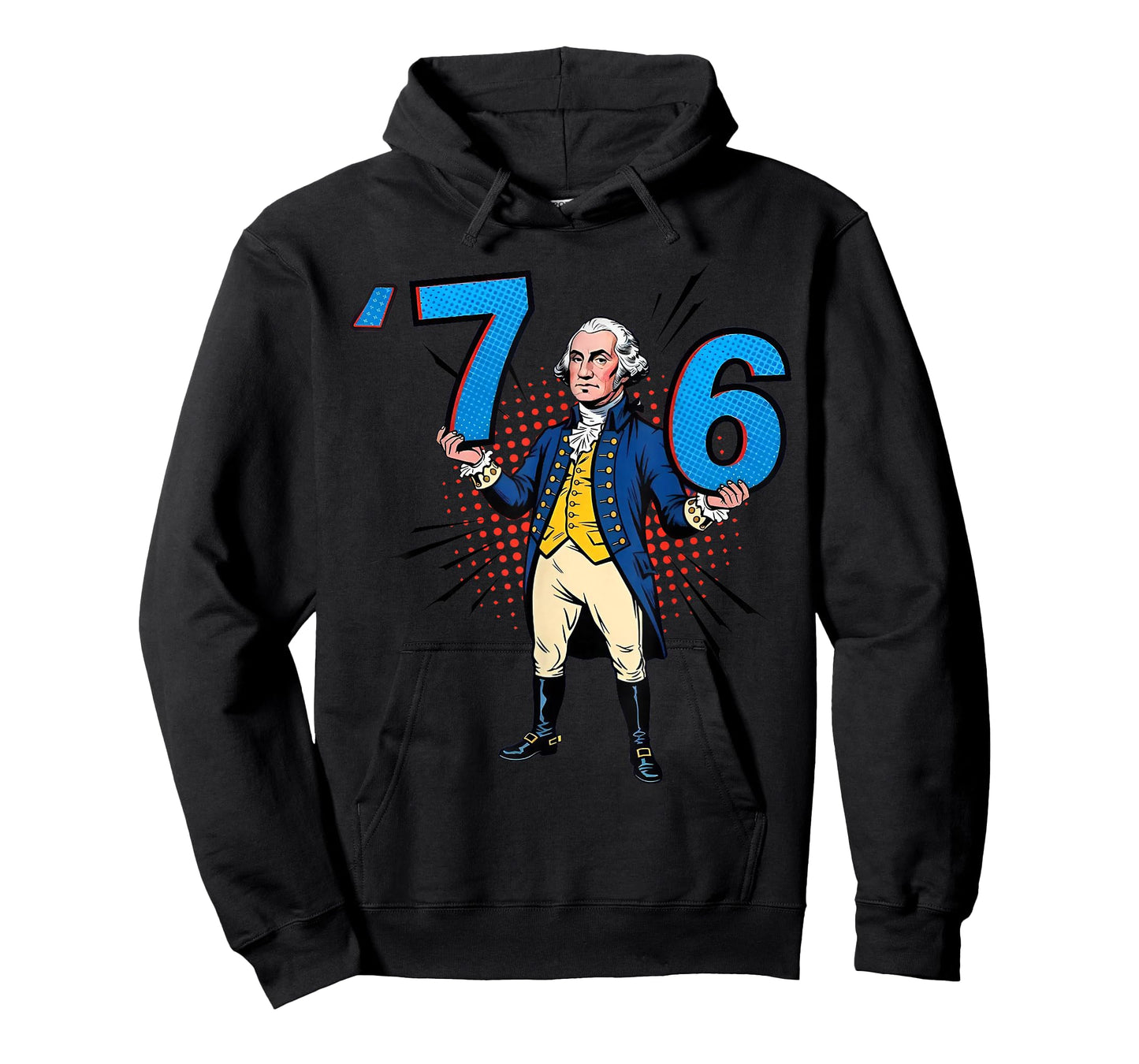 George Washington 76 Yeeted Six Seven T-Shirt