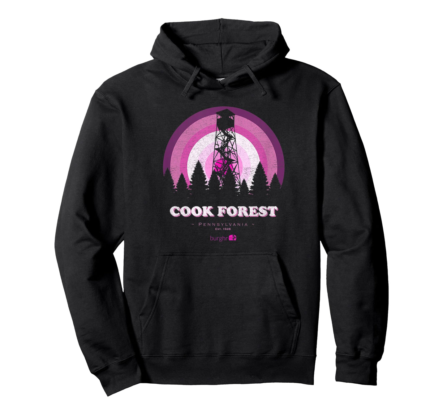 Cook Forest - Fire Tower - Womens T-Shirt