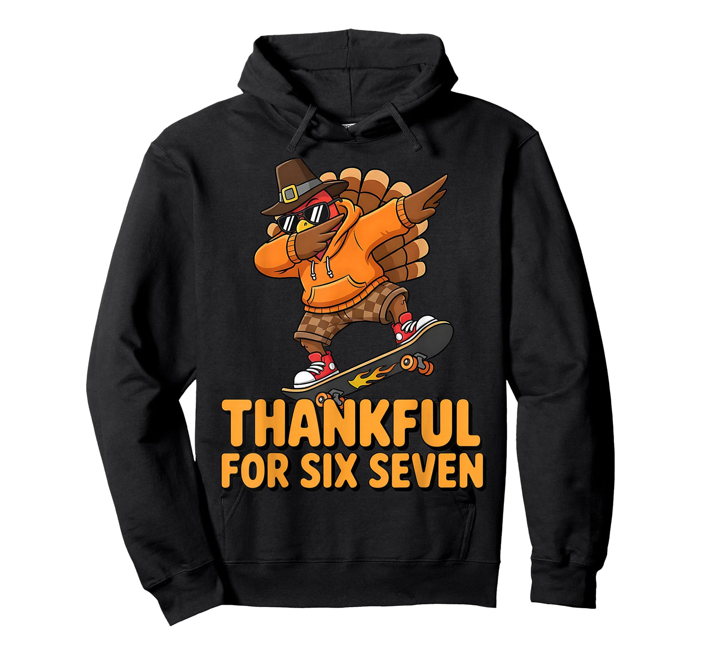 67 Thanksgiving Boys Six Seven Meme Brainrot Thankful for 67 T-Shirt
