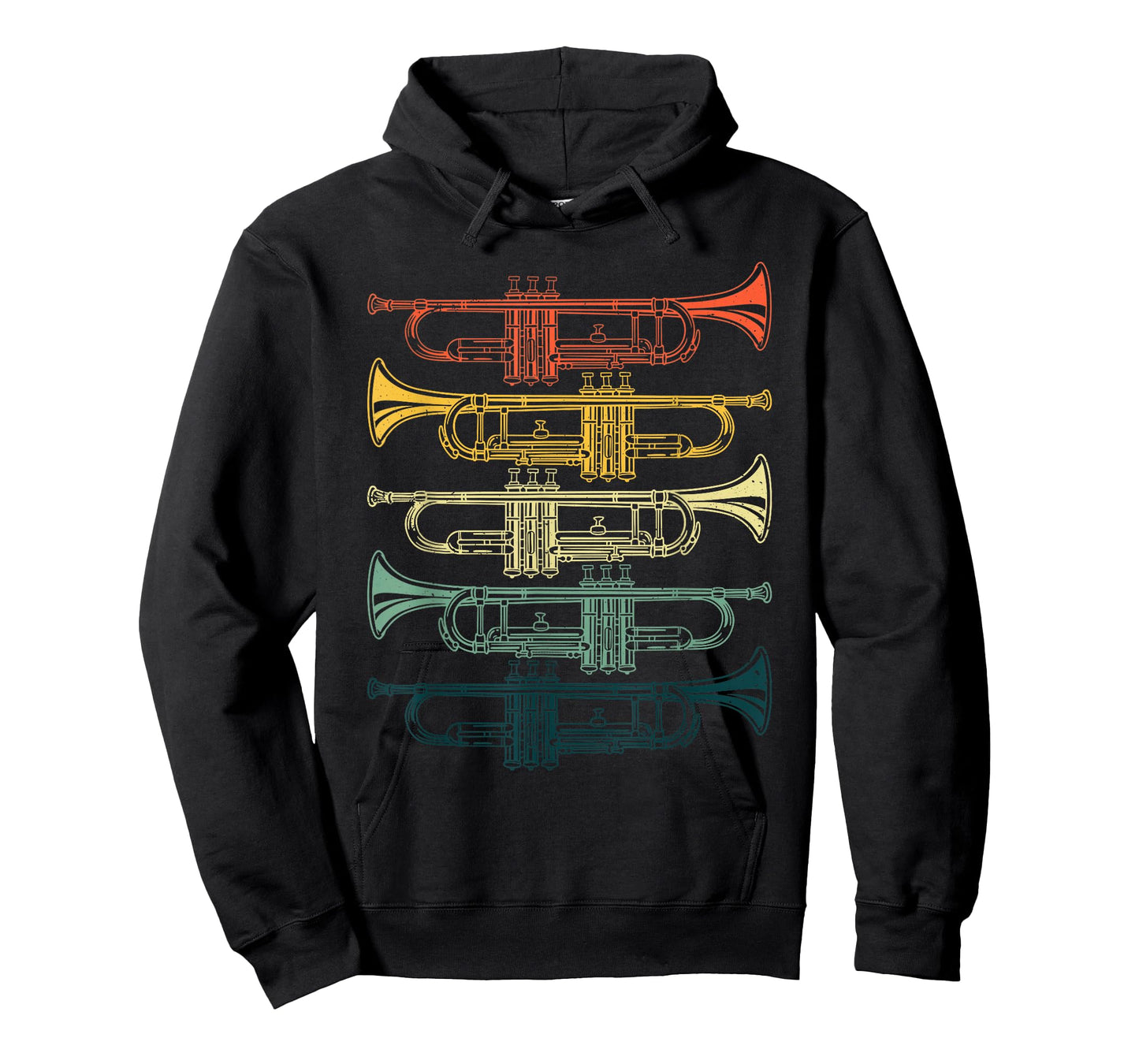 Cool Trumpet for Men Women Marching Band Musician Jazz Music T-Shirt