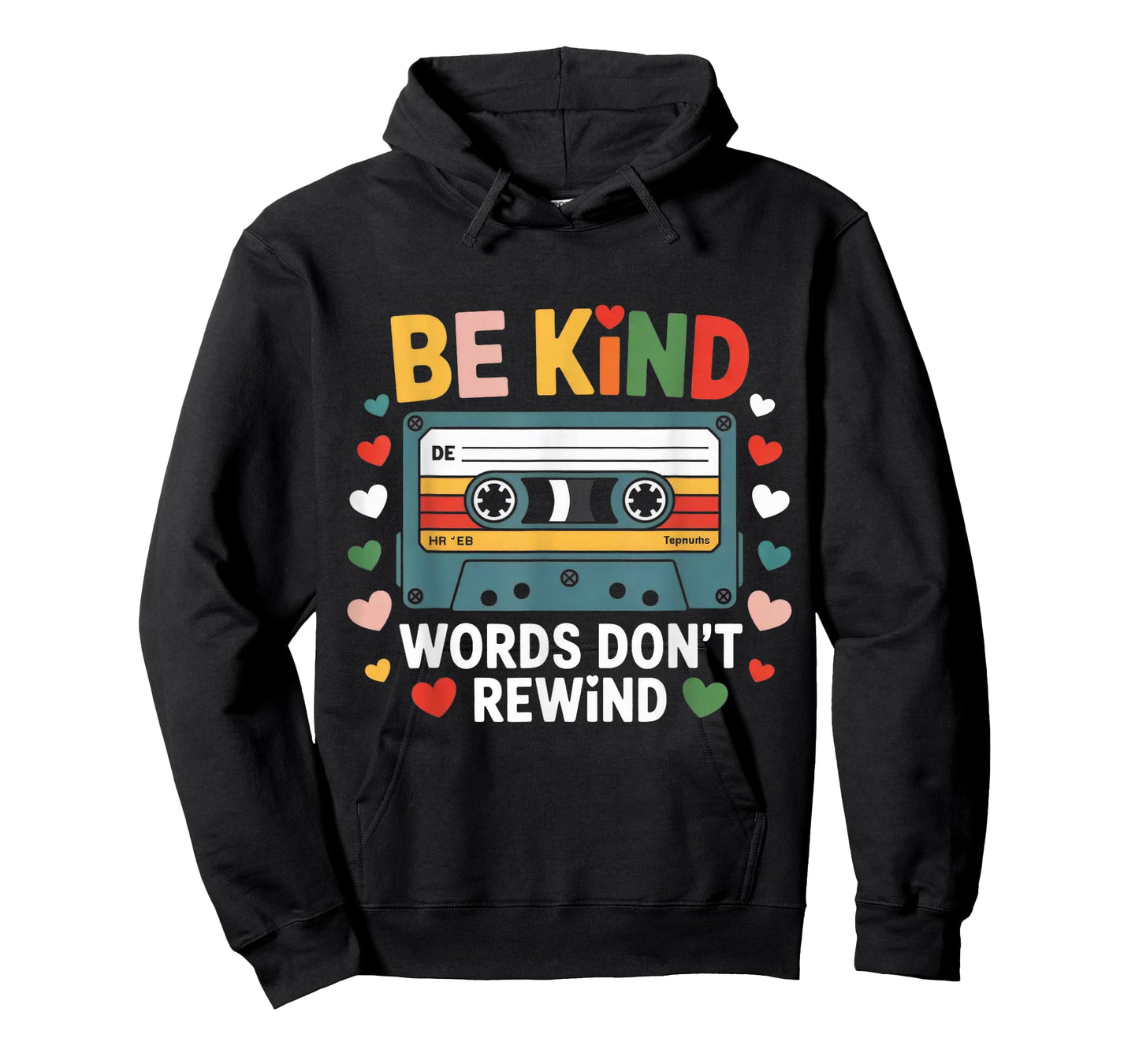 Be Kind Words Don't Rewind Vintage Music Lovers 90's 80's T-Shirt