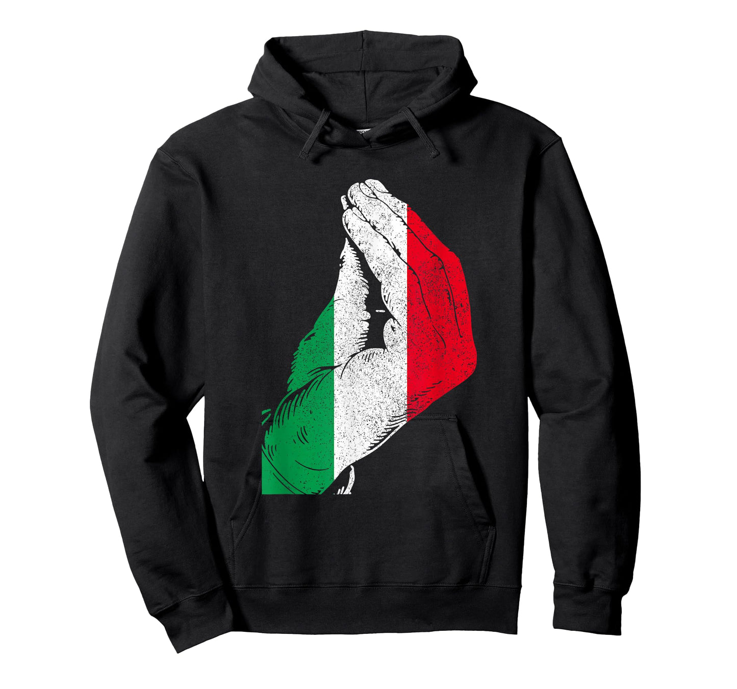 Italy Hand Gesture Italy Flag Pride Funny T-Shirt