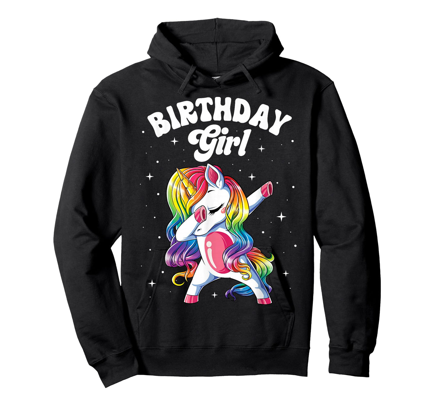 Unicorn Dabbing Birthday Girl Kids Rainbow Dab Dance Squad T-Shirt