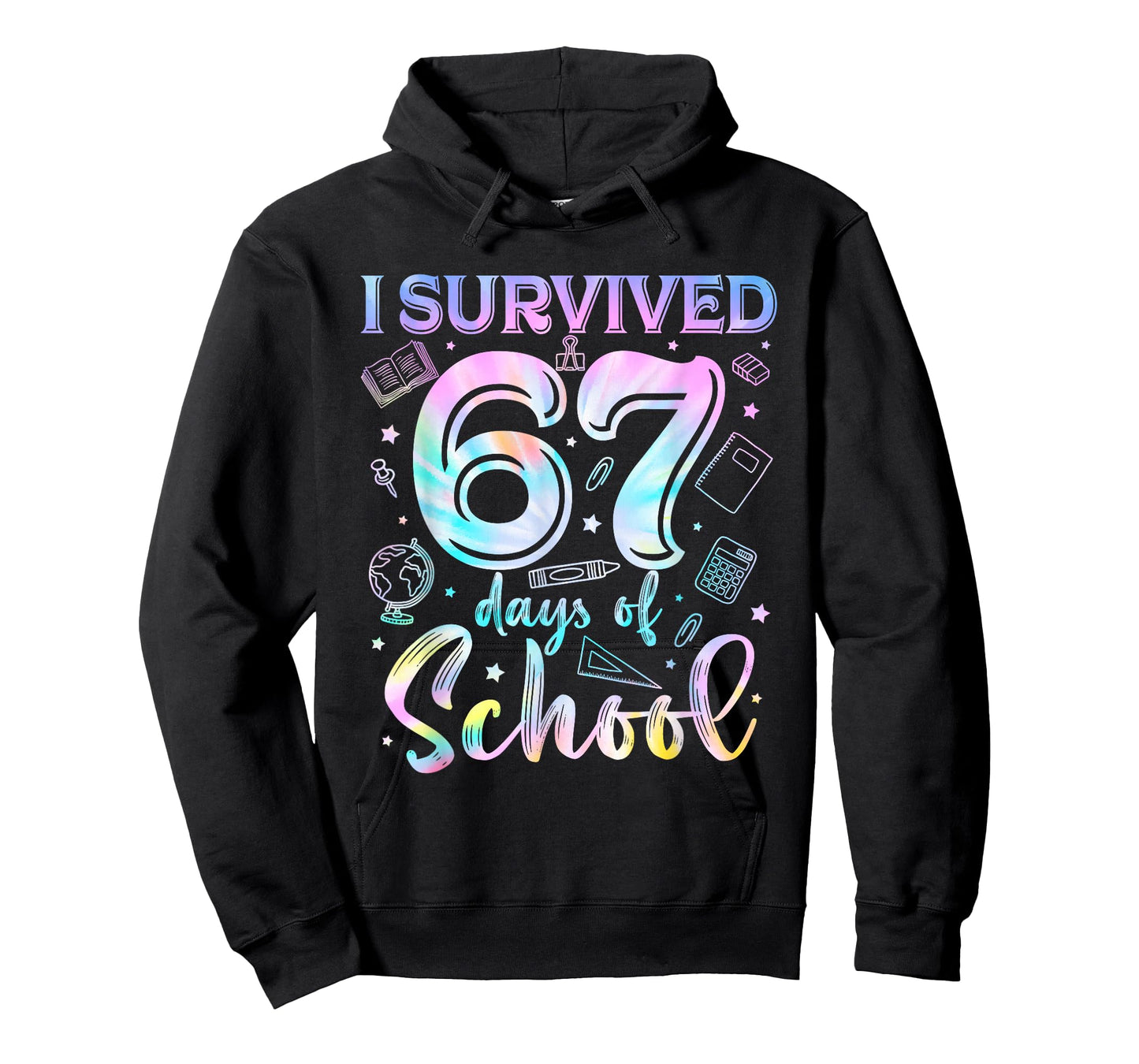 100 Days of School I Survived 67 Days of School Teacher 67 T-Shirt