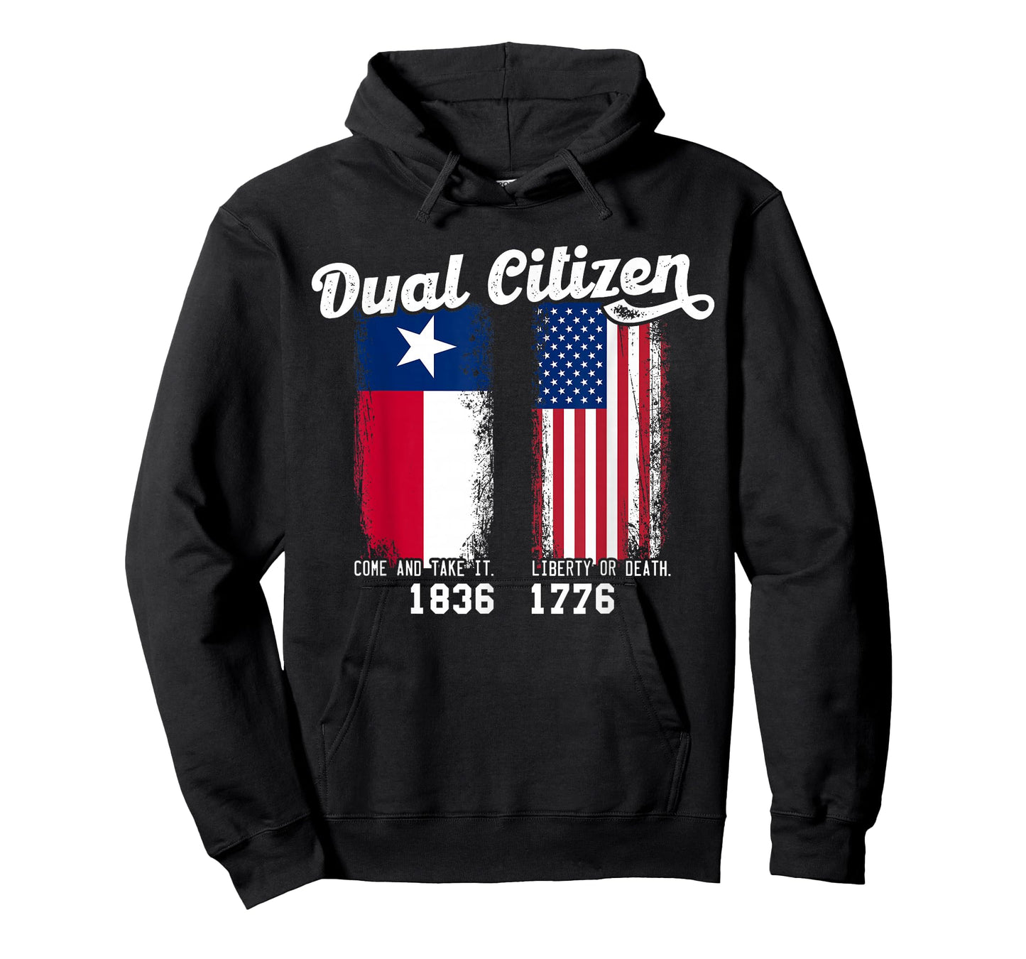 True Texan Dual Citizen Patriot Love Texas And America T-Shirt