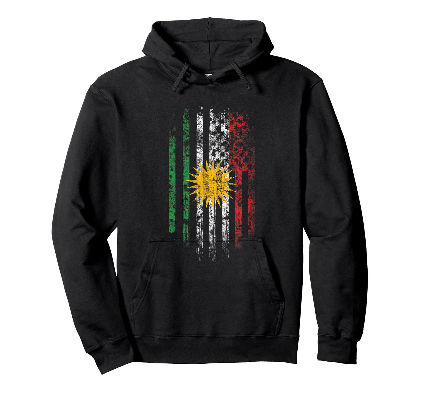 Kurdish American Flag T-Shirt - Kurdistan Shirt T-Shirt for Women Kids Men