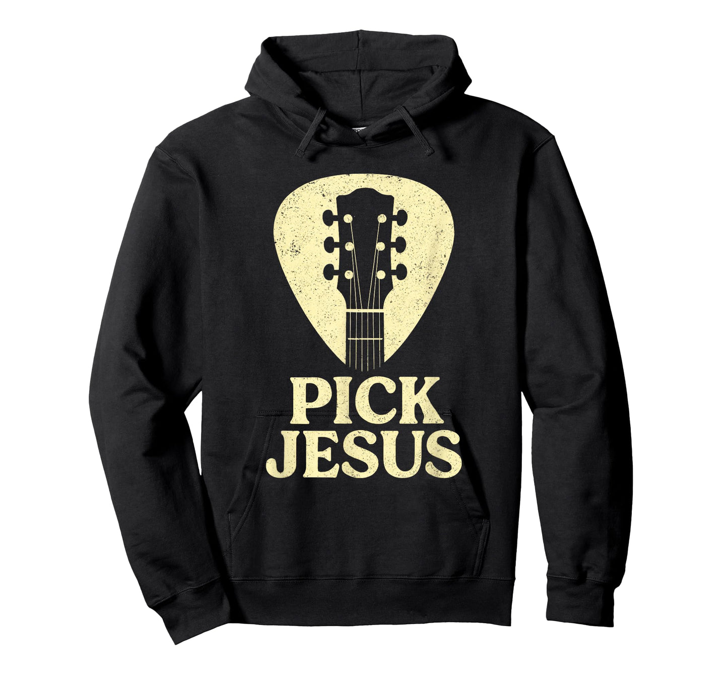 Pick Jesus - Christian Guitar Worship Pastor T-Shirt