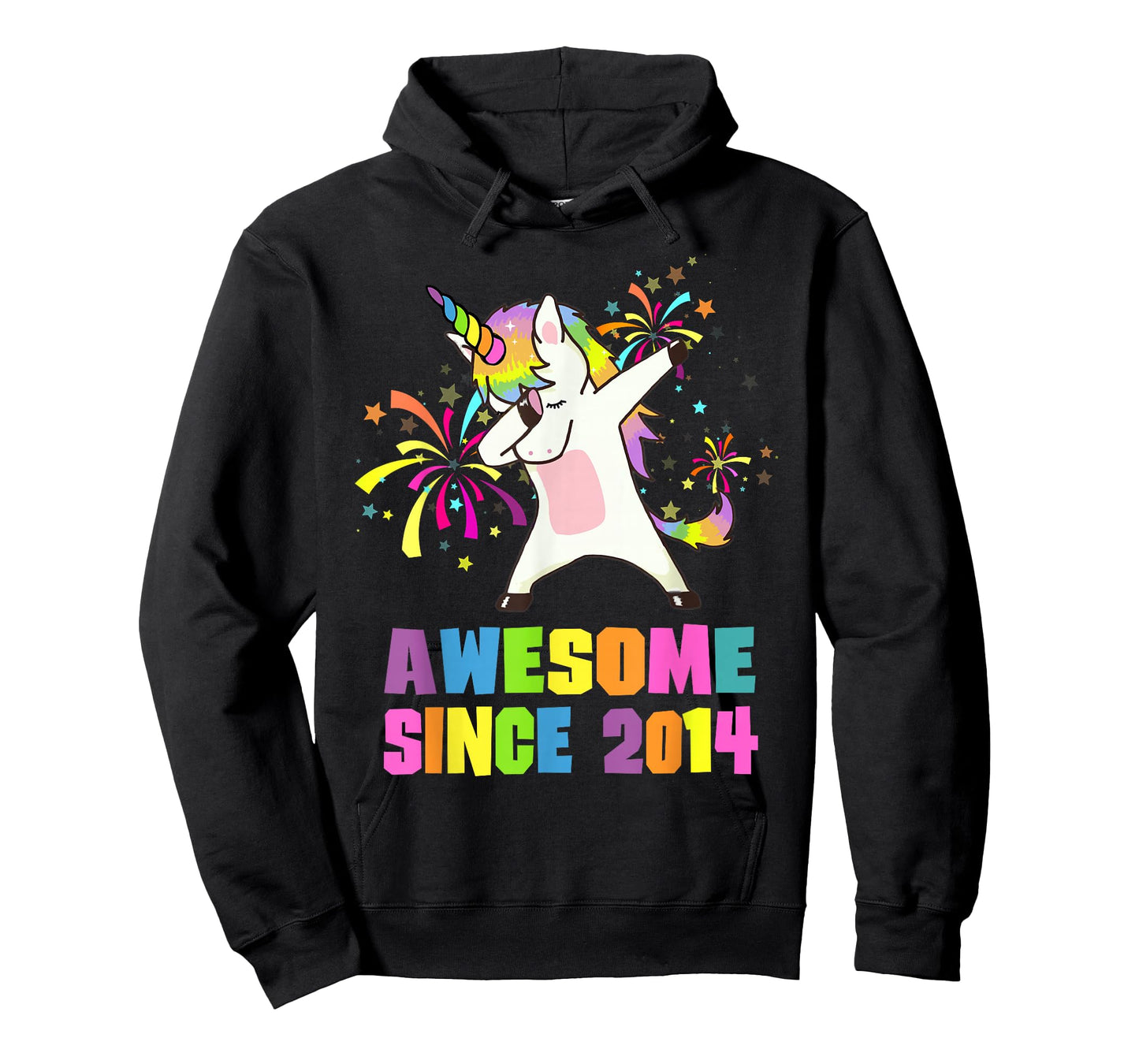 11 Years Old 11th Birthday Awesome Since 2014 Unicorn T-Shirt