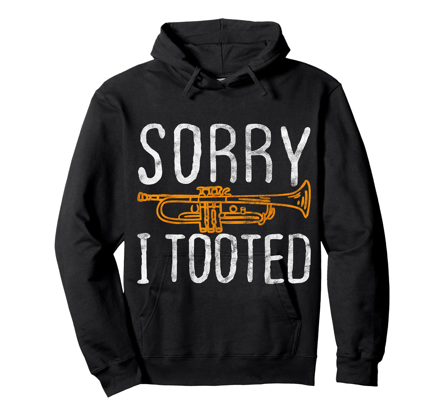 Sorry I Tooted Trumpet Music Marching Band Nerd Gift Short Sleeve T-Shirt
