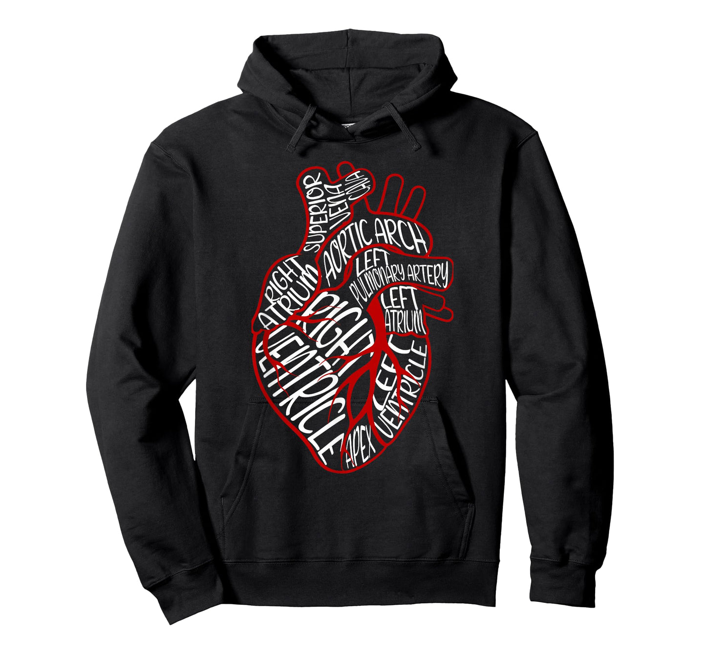 Anatomical Heart Medical Parts of Heart For Cardiologist T-Shirt