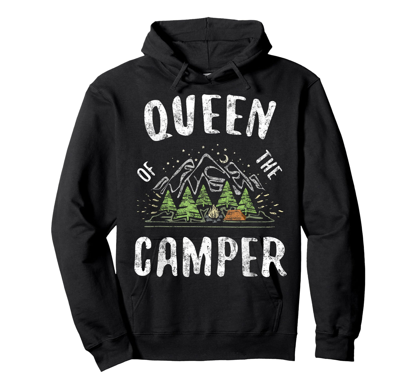 Queen Of The Camper T-Shirt Camping Shirt T-Shirt