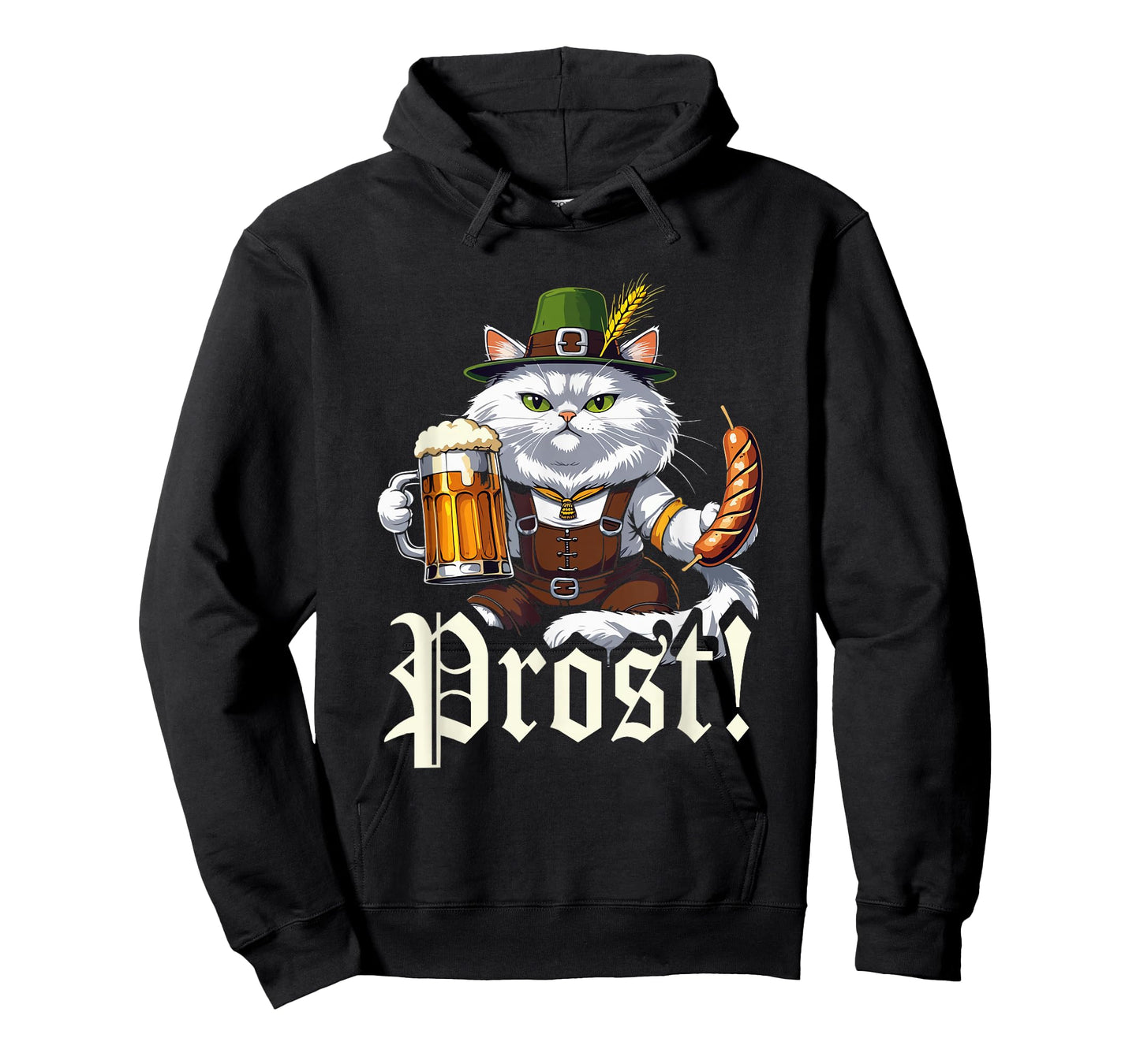 German Culture Oktoberfest Costume October Fest Cat T-Shirt