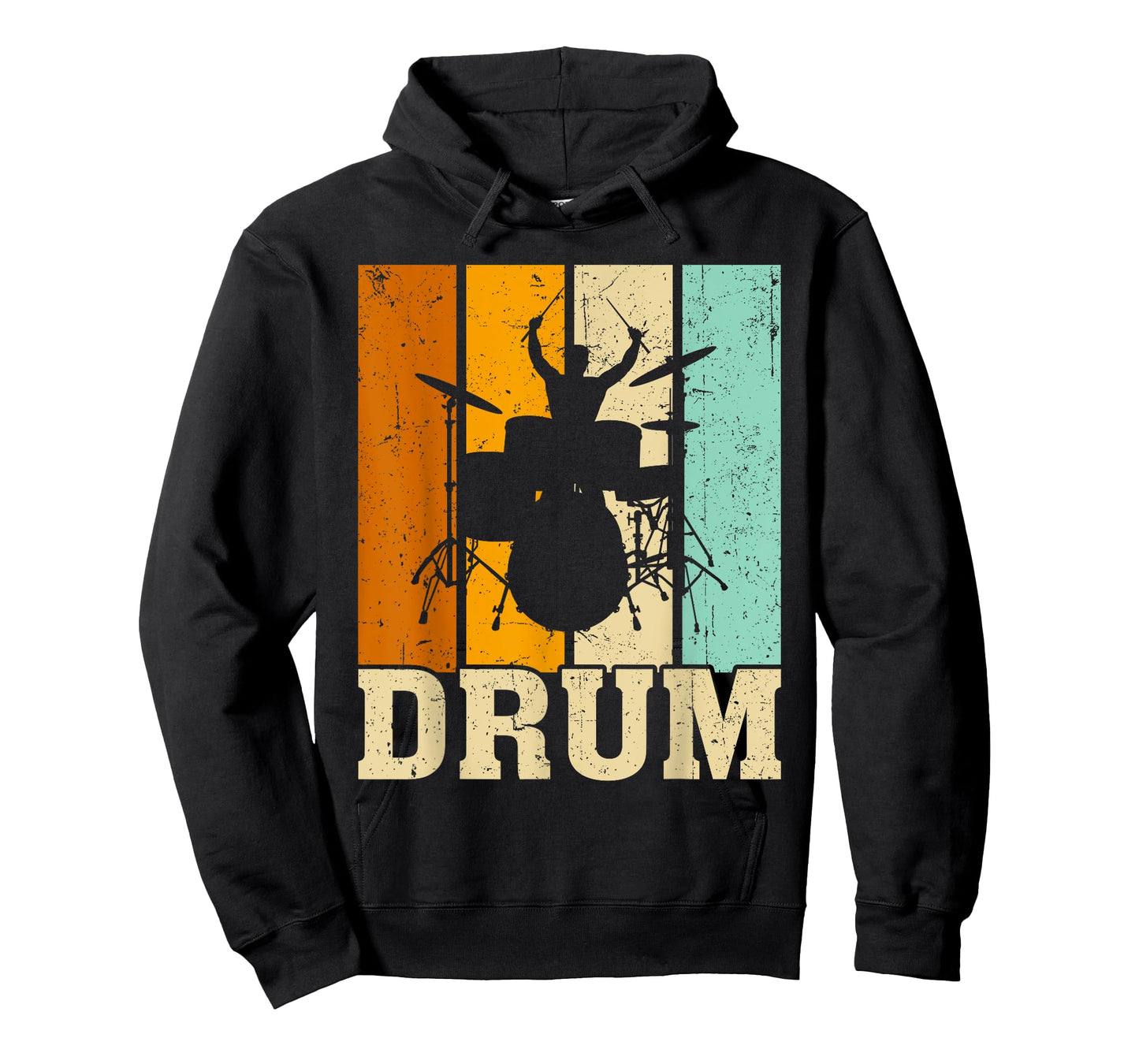 Drum Drum Drum Retro Vintage Drumming Gift for Drummers T-Shirt