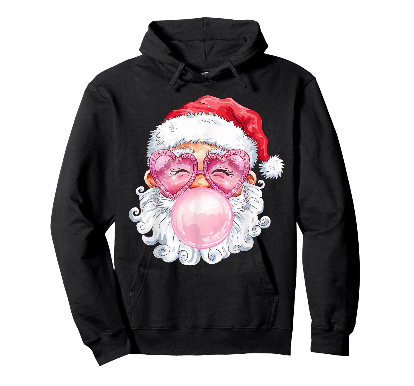 Vintage Groovy Santa Claus Christmas Vibes Womens Kids Girls T-Shirt