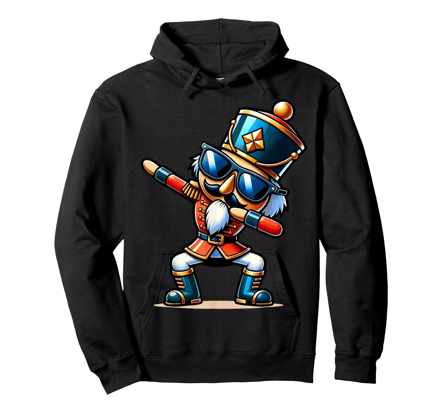 Christmas Nutcracker Dabbing Boys Santa Xmas Funny T-Shirt