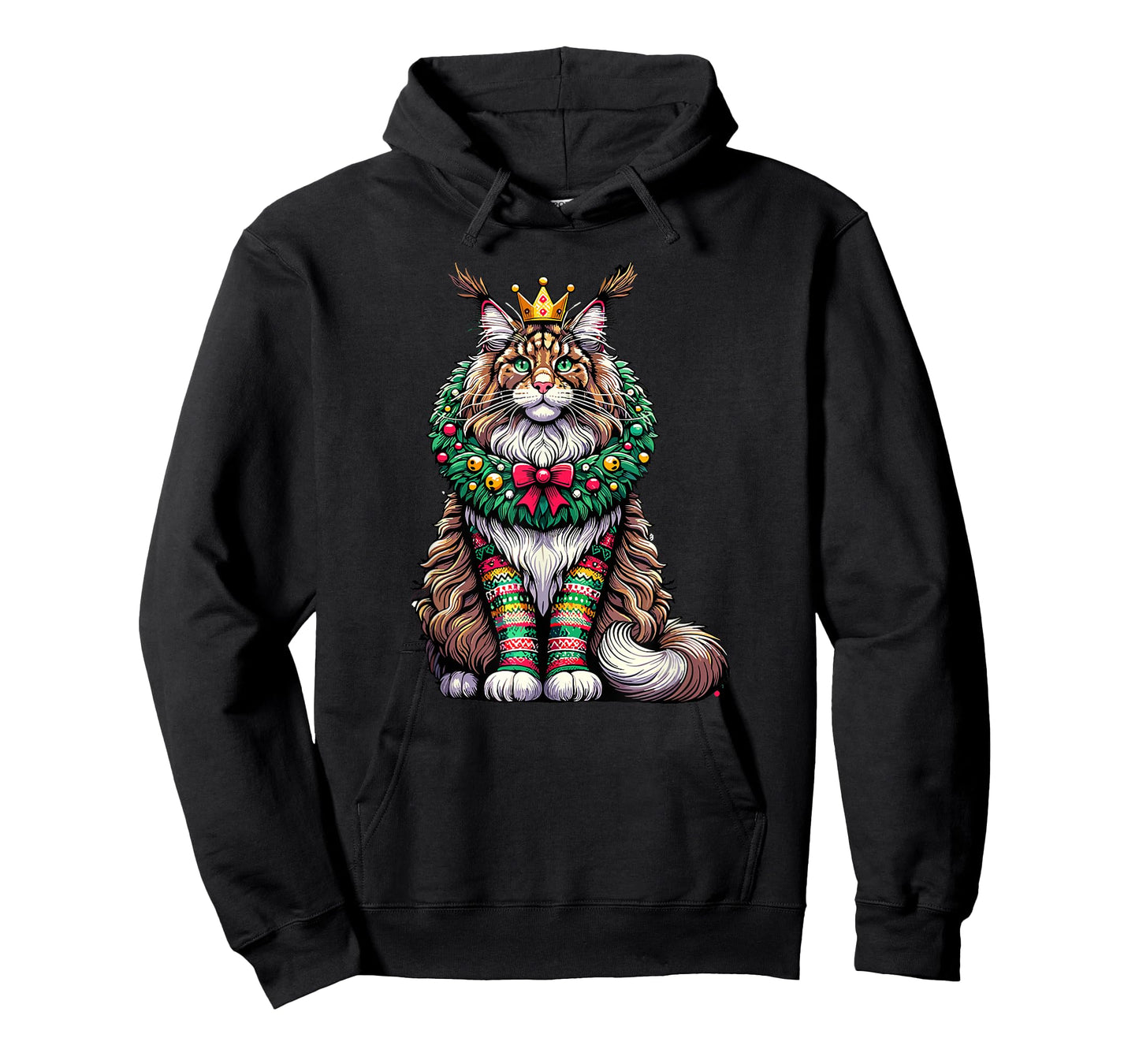 Christmas Maine Coon American Longhair T-Shirt