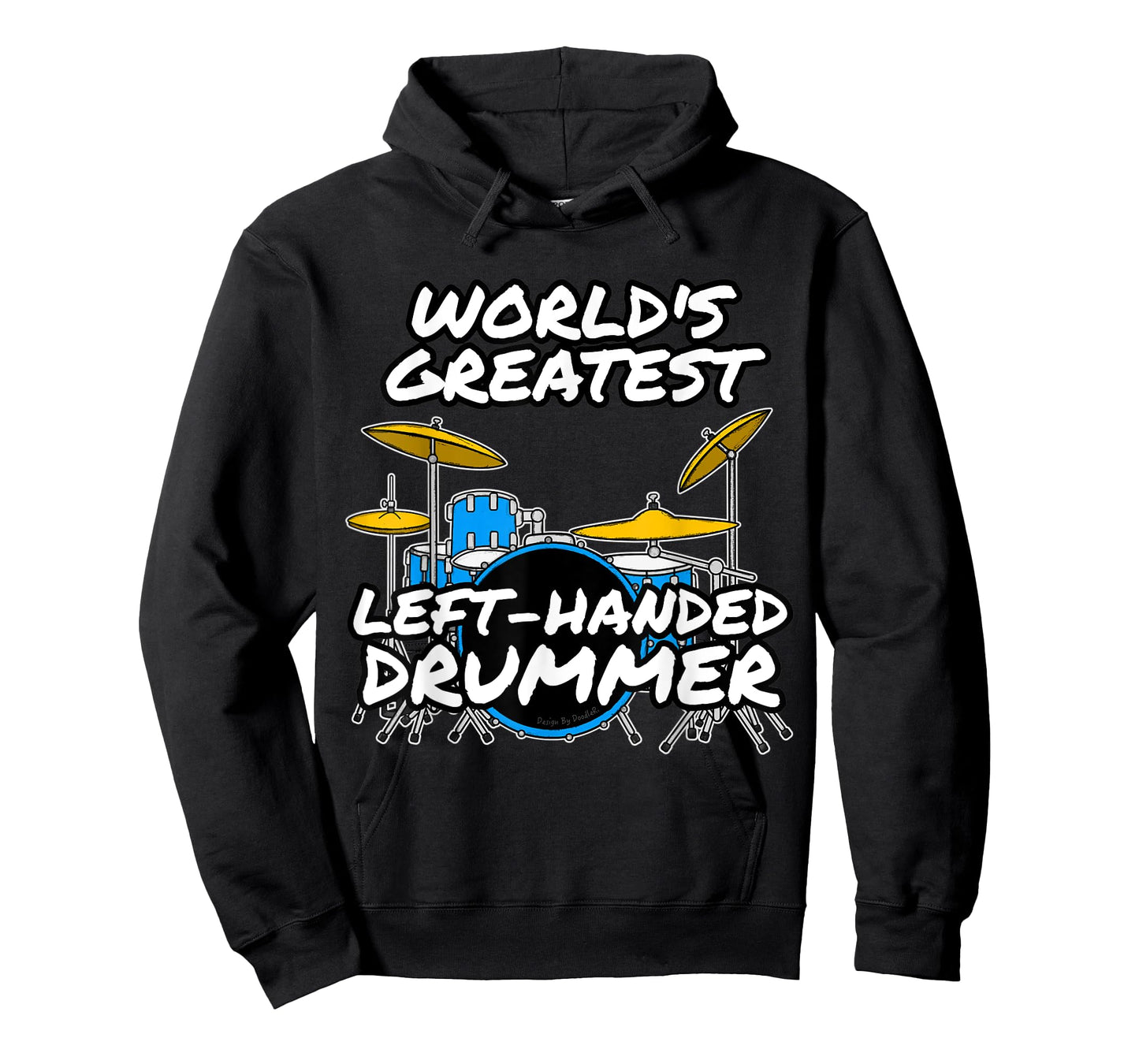 World's Greatest Left-Handed Drummer, Drum Teacher Musician T-Shirt
