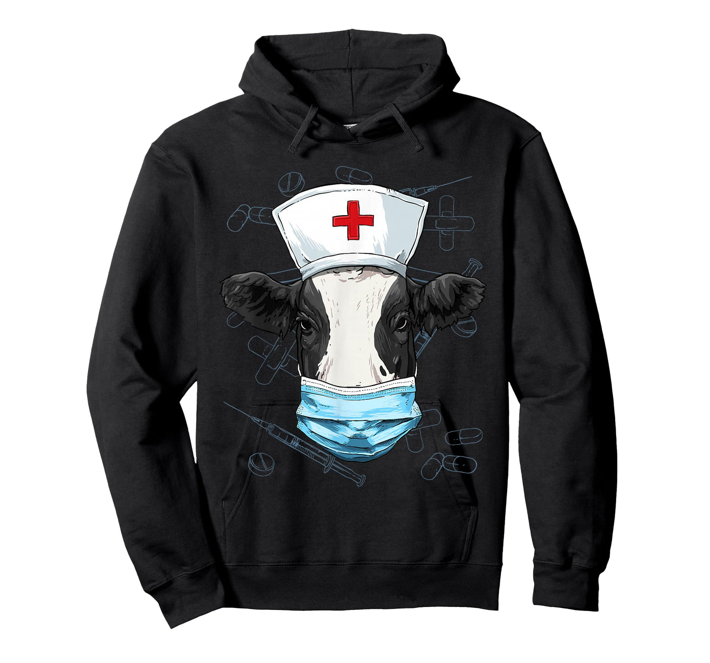 Cow Nurse Shirt Nursing Student Registered Nurse RN LPN CNA T-Shirt